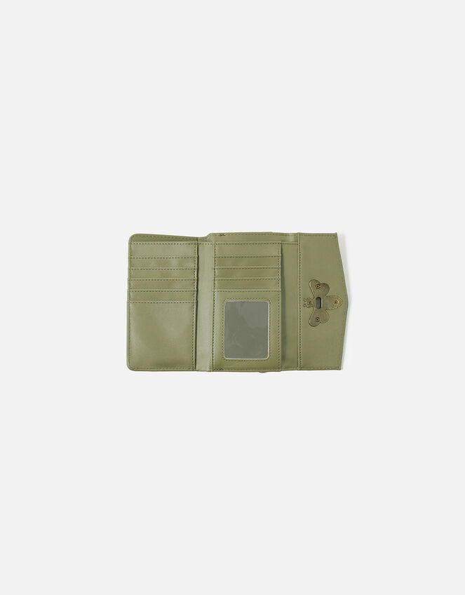 Britney Bee Wallet, Green (KHAKI), large