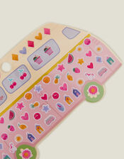 Girls Campervan Stick On Earrings, , large