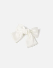 Bow Barrette Clip, , large