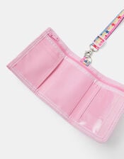 Girls Star Print Lanyard Purse, , large