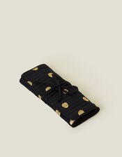 Polka Dot Jewellery Storage Roll, , large