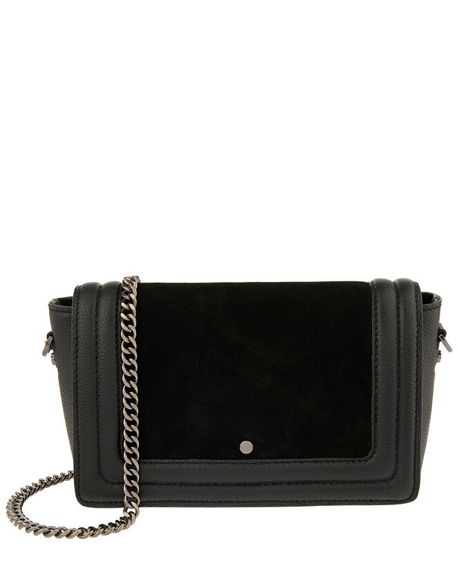 Tasha Leather Cross-Body Bag, , large