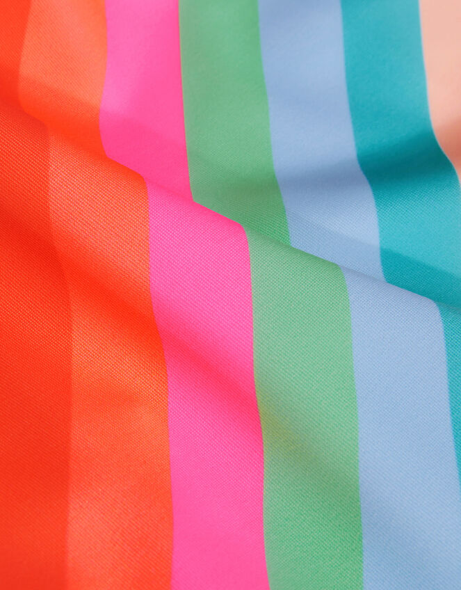 Girls Stripe Swimsuit, Multi (BRIGHTS MULTI), large