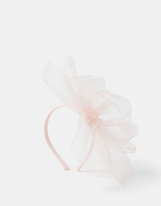 Mini Crin Fascinator, Pink (PALE PINK), large