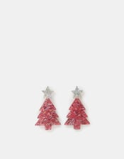 Christmas Tree Drop Earrings, , large
