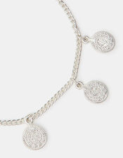 Coin Anklet, Silver (SILVER), large