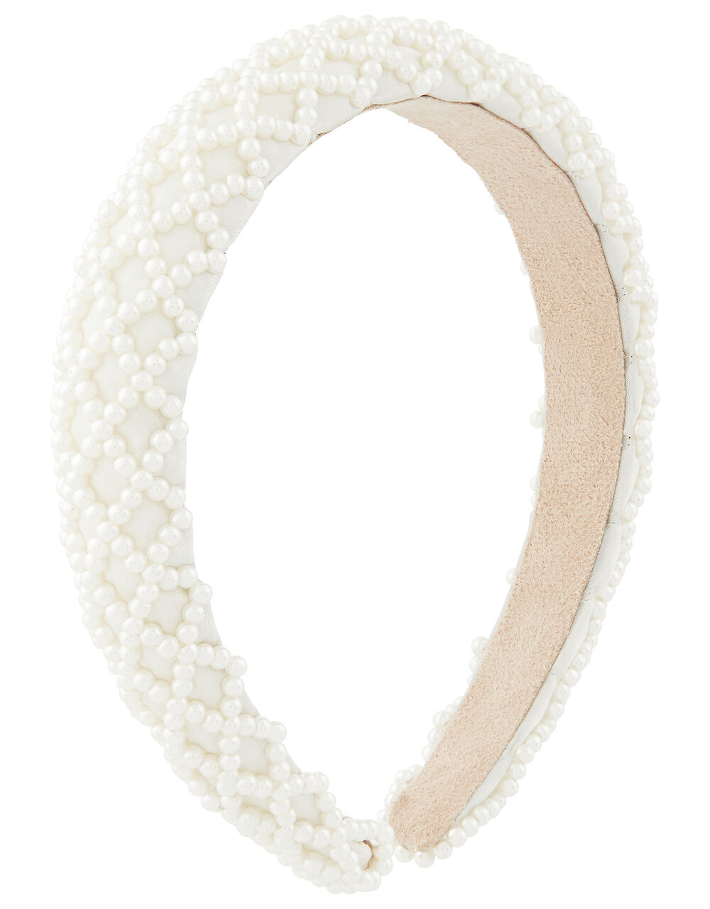 Padded Pearly CrissCross Headband Hair bands & Scrunchies