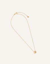 14ct Gold-Plated Shell Pendant Necklace, , large