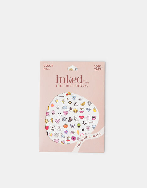Inked By Dani Colour Tattoo Nail Stickers, , large