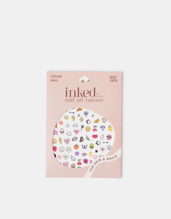 Inked By Dani Colour Tattoo Nail Stickers, , large