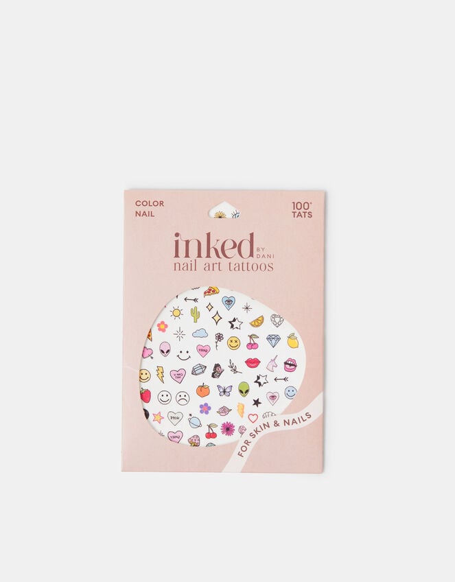 Inked By Dani Colour Tattoo Nail Stickers, , large