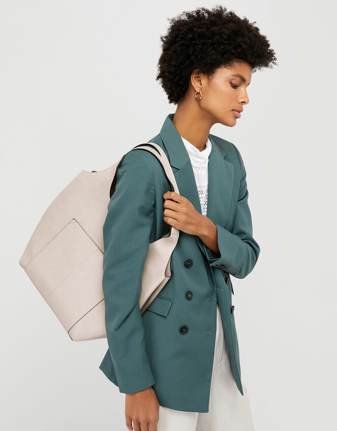 Kathy Tote Bag, Grey (LIGHT GREY), large