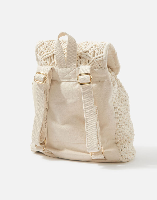 Macrame Backpack, , large