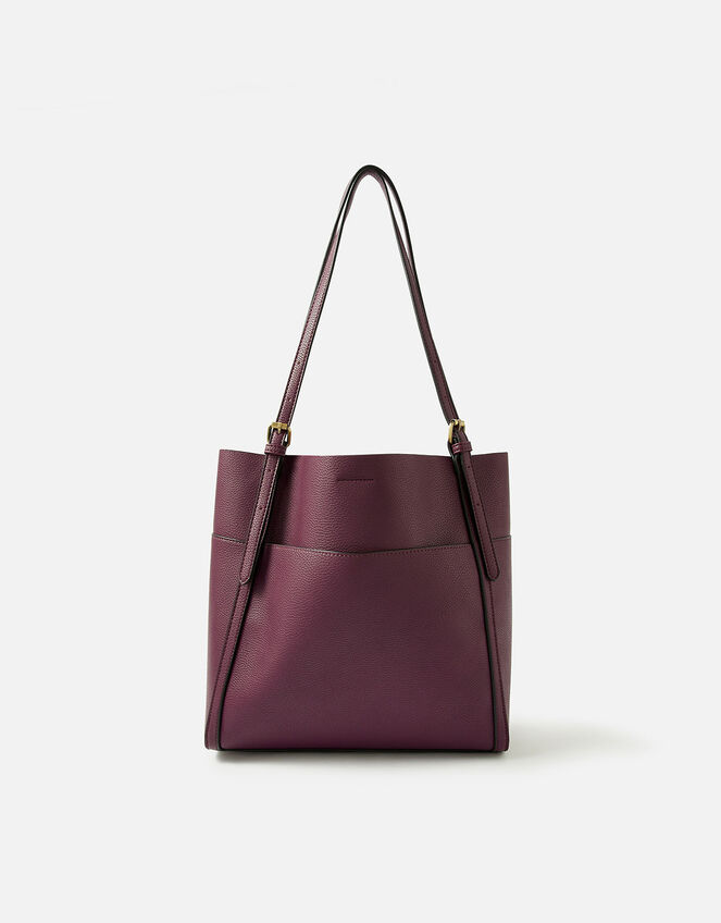 Sadie Slouch Shoulder Bag, Red (BURGUNDY), large