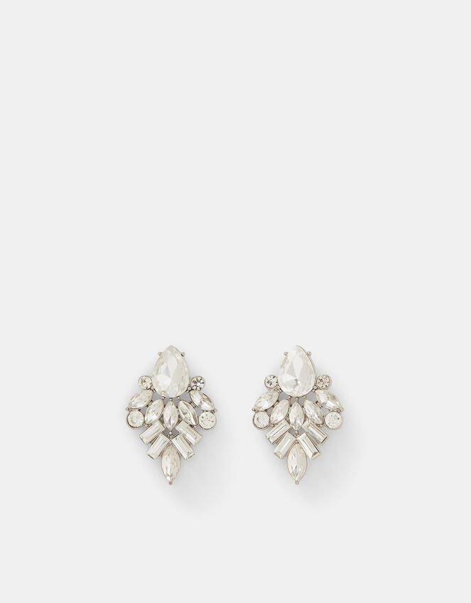 Statement Jewel Drop Earrings, , large