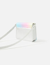 Rainbow Sequin Cross-Body Bag, , large