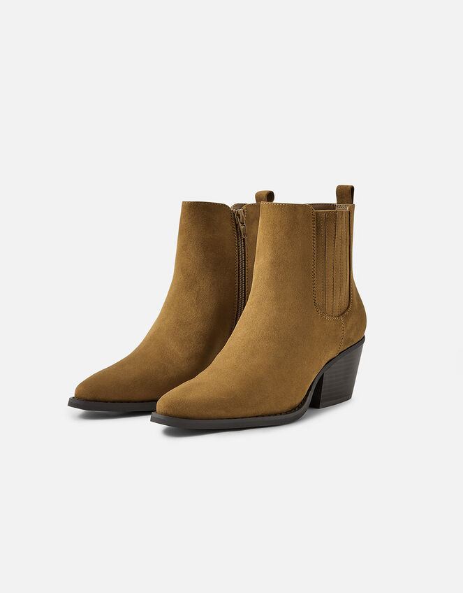 Western Boots, Tan (TAN), large