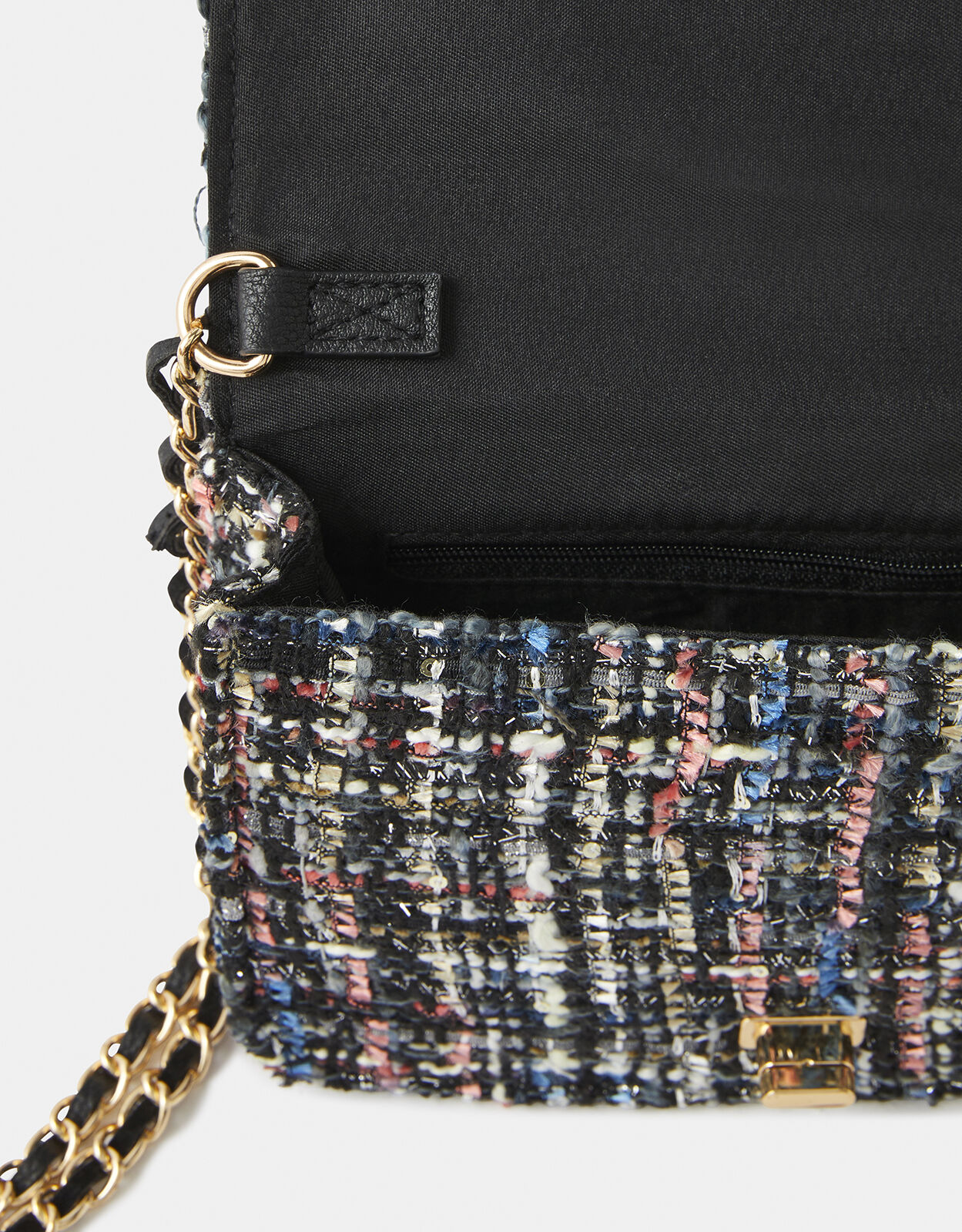 Evie Tweed Cross Body Bag