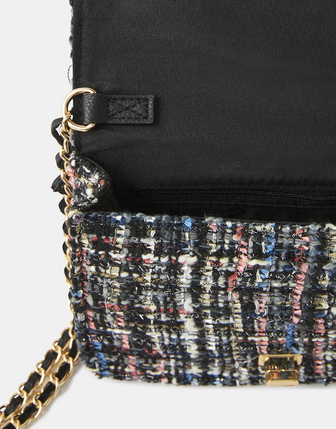Evie Tweed Cross-Body Bag, , large
