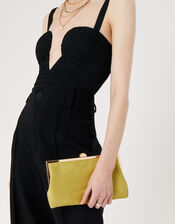 Suedette Clip Frame Bag, , large