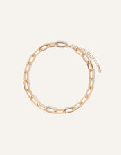 Chain Link Necklace, Gold (GOLD), large