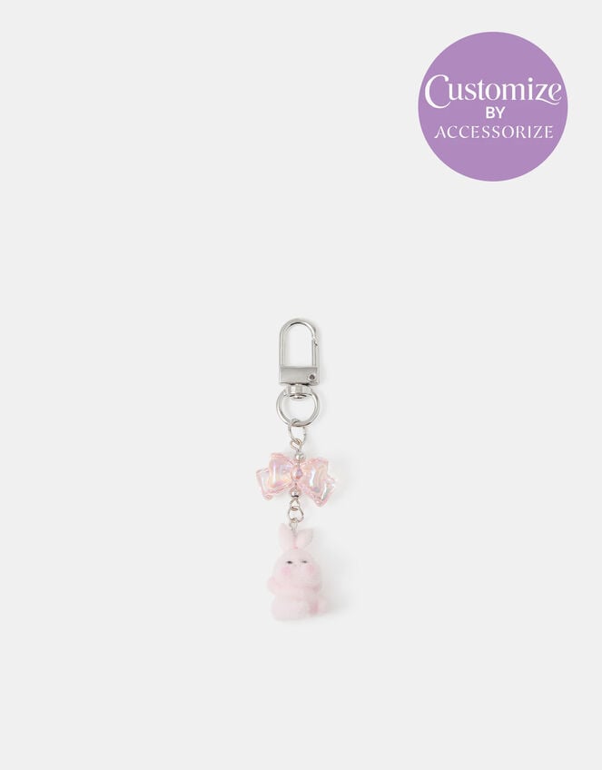 Mini Bunny Bow Charm, , large
