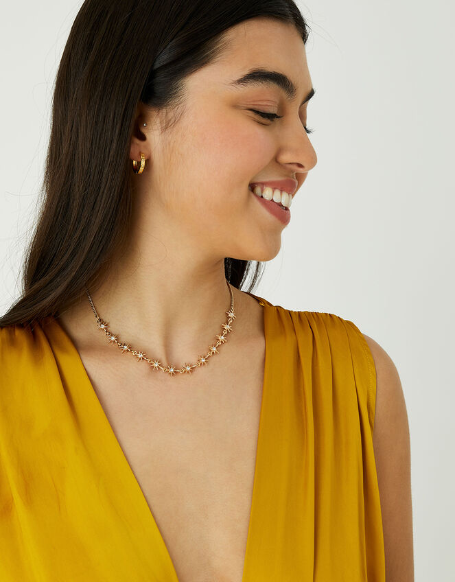 Star Chain Necklace, , large