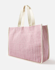 Esme Woven Tote Bag, , large