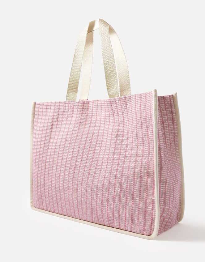Esme Woven Tote Bag, , large
