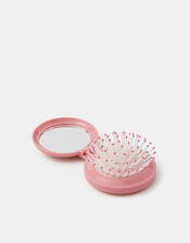Compact Mirror & Hair Brush, , large