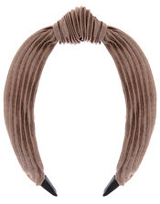 Wide Alice Hair Band, Metalic (METALLICS), large