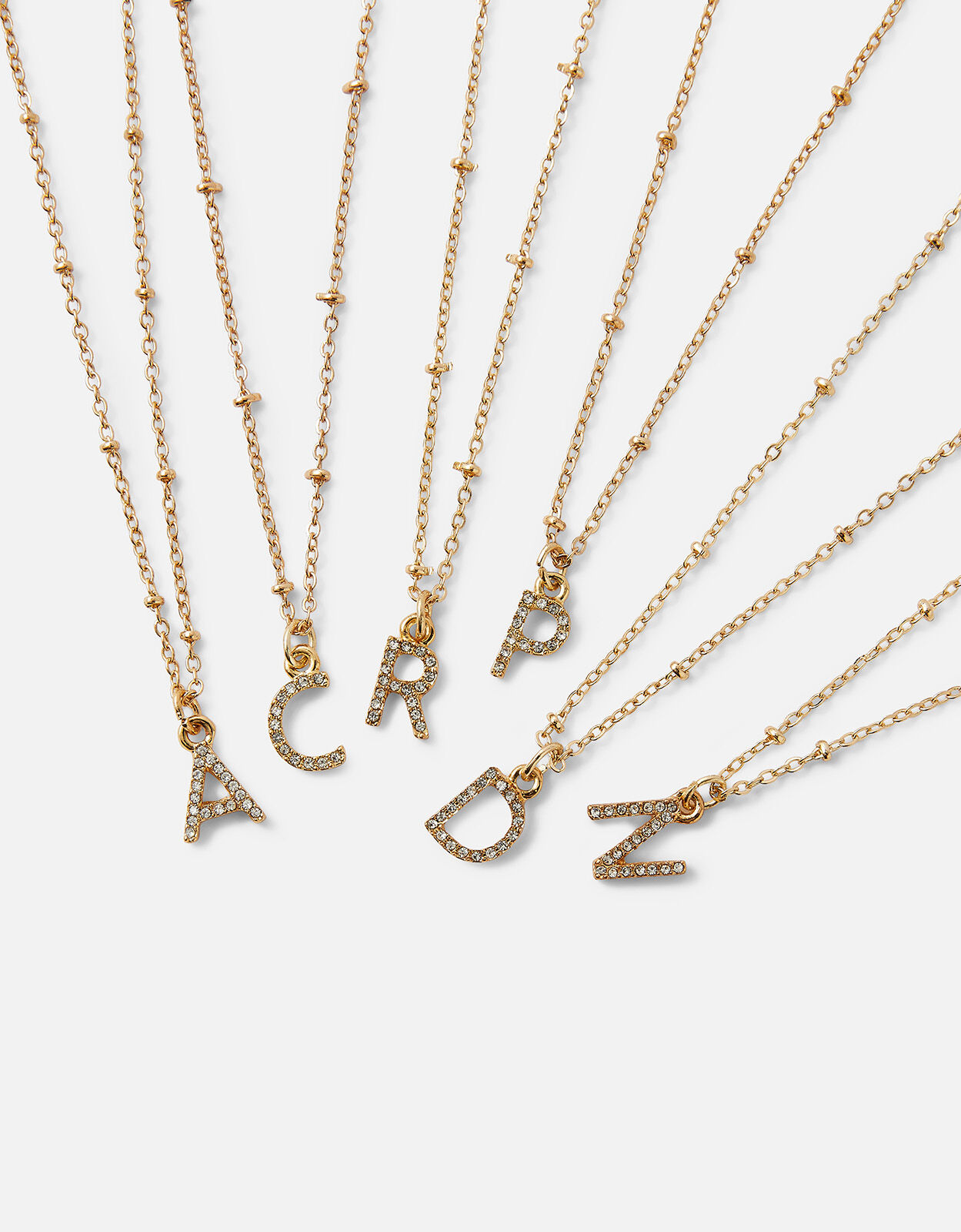 Initial pendant necklace discount