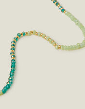 14ct Gold-Plated Beaded Collar Necklace, , large