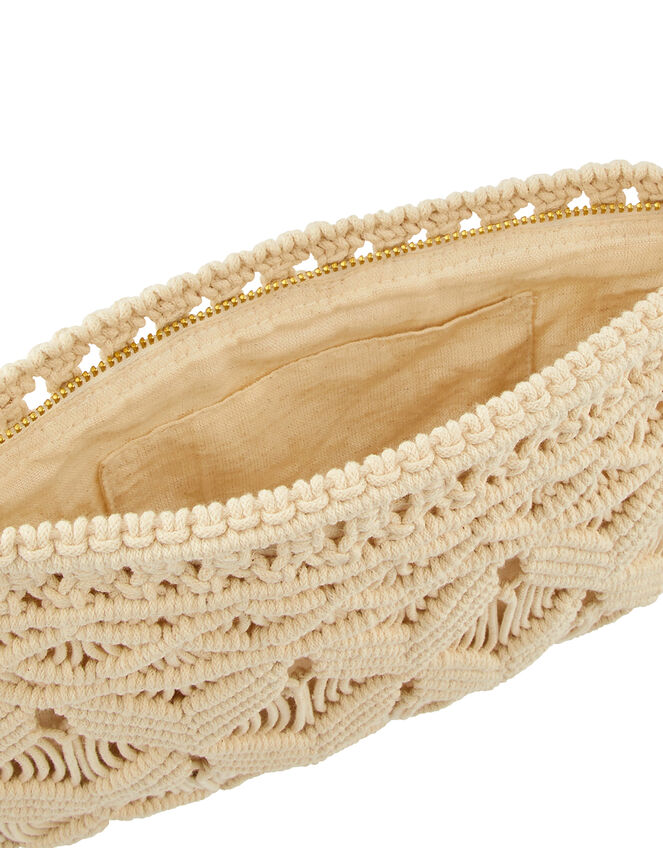 Macrame Pouch Bag, , large