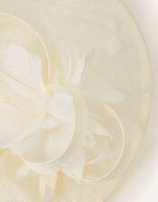 Flower Disc Headband, Ivory (IVORY), large