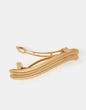 Wavy Barrette Hair Clip, , large