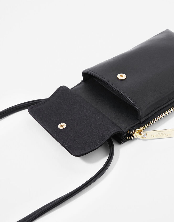Carrie Utility Phone Bag, Black (BLACK), large