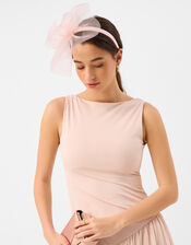 Mini Crin Fascinator, Pink (PALE PINK), large