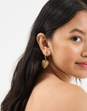 Sacred Heart Drop Earrings, , large