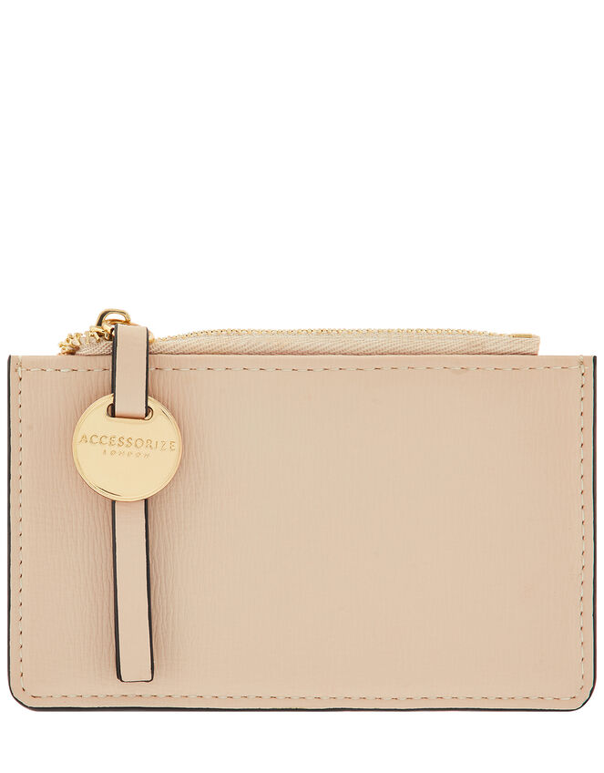 Shoreditch Card Holder with Charm, Cream (CREAM), large