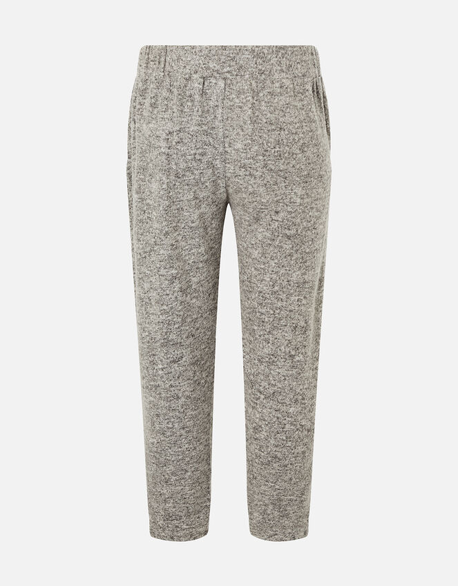 Girls Marl Joggers, Grey (GREY), large