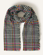 Check Blanket Scarf, , large