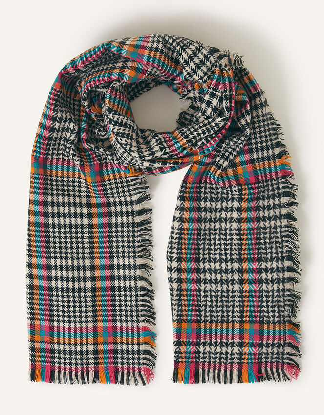 Check Blanket Scarf, , large