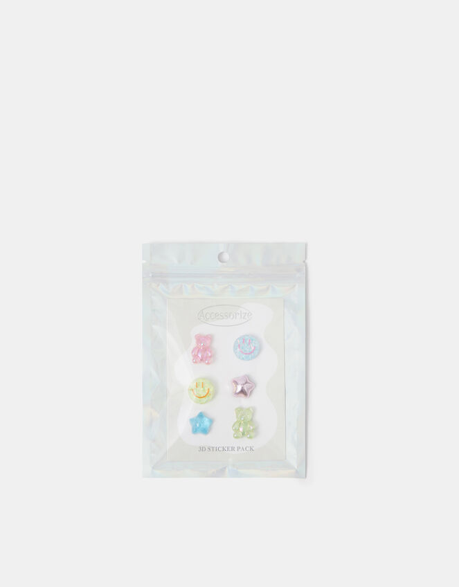 Gummy Bear 3D Tech Sticker Pack, , large