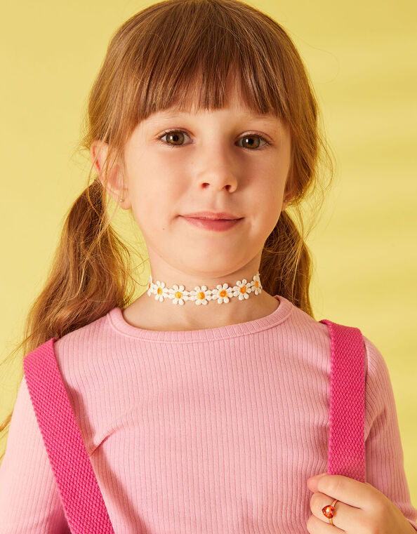 Girls Daisy Chokers Set of Two, , large