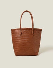 Woven Shoulder Bag, , large