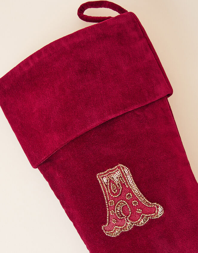 Embroidered Initial A Stocking, , large