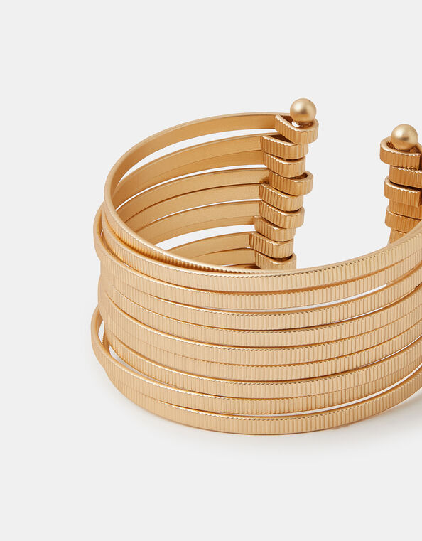 Multi Bangle Cuff Bracelet, , large