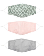 Face Covering Multipack in Pure Cotton, , large