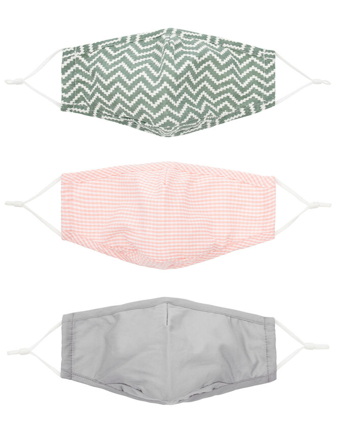 Face Covering Multipack in Pure Cotton, , large